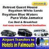 Airport transfers to falmouth hotels